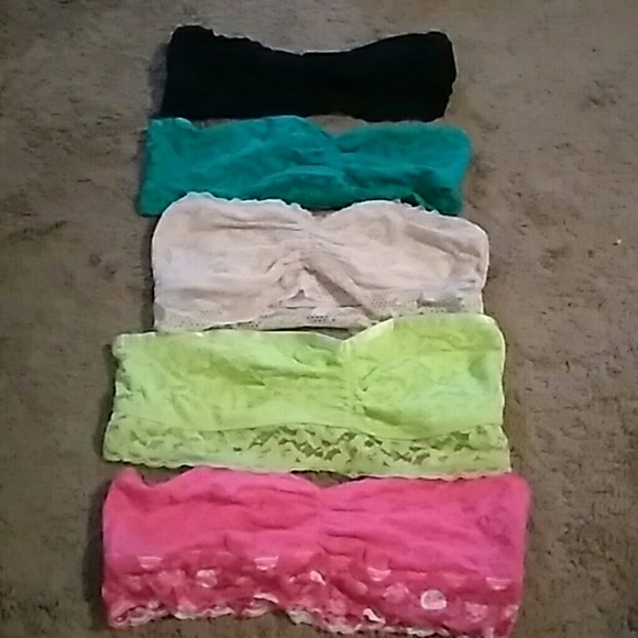 3/$15! 5 medium aerie bandeaus - Picture 2 of 4